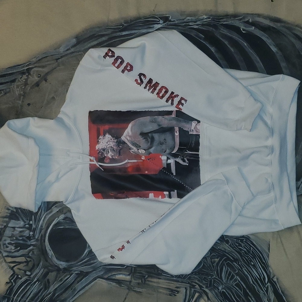 Pop Smoke mens graphic hoodie